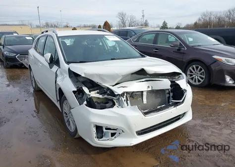 2017 Subaru Impreza 2.0I Premium из США, поврежденный, VIN 4S3GTAB62H3747249